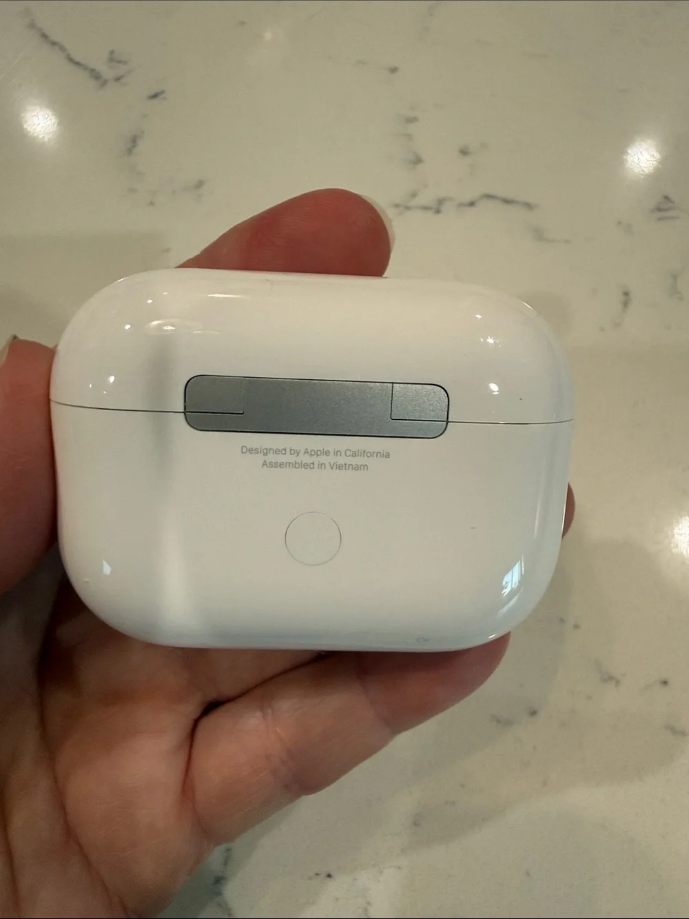 Apple AirPods Pro with MagSafe Charging Case + Kate Spade Black Silicone Case